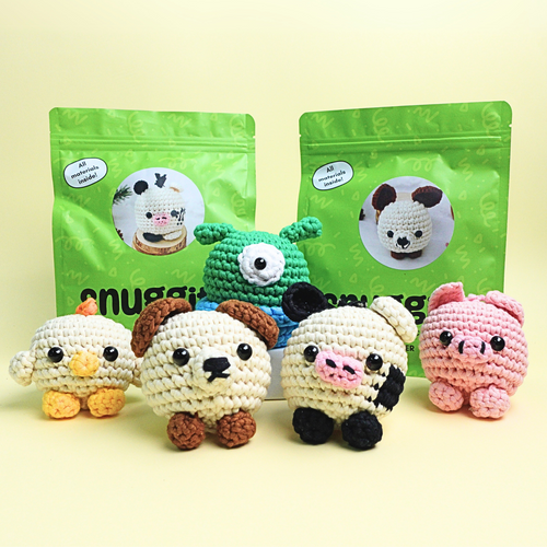 Snuggits Starter Set: 5 Kit Amigurumi Beginner Course